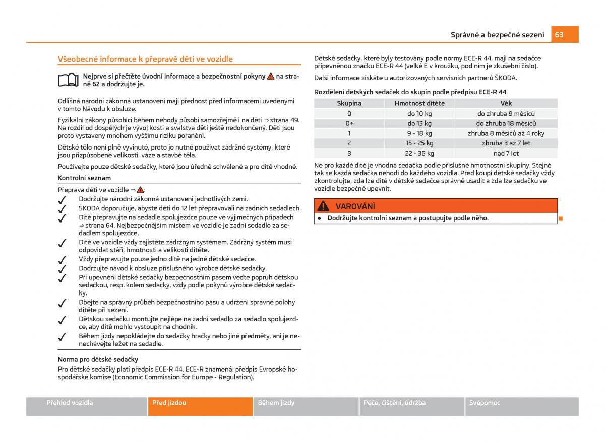 Skoda Citigo navod k obsludze / page 64