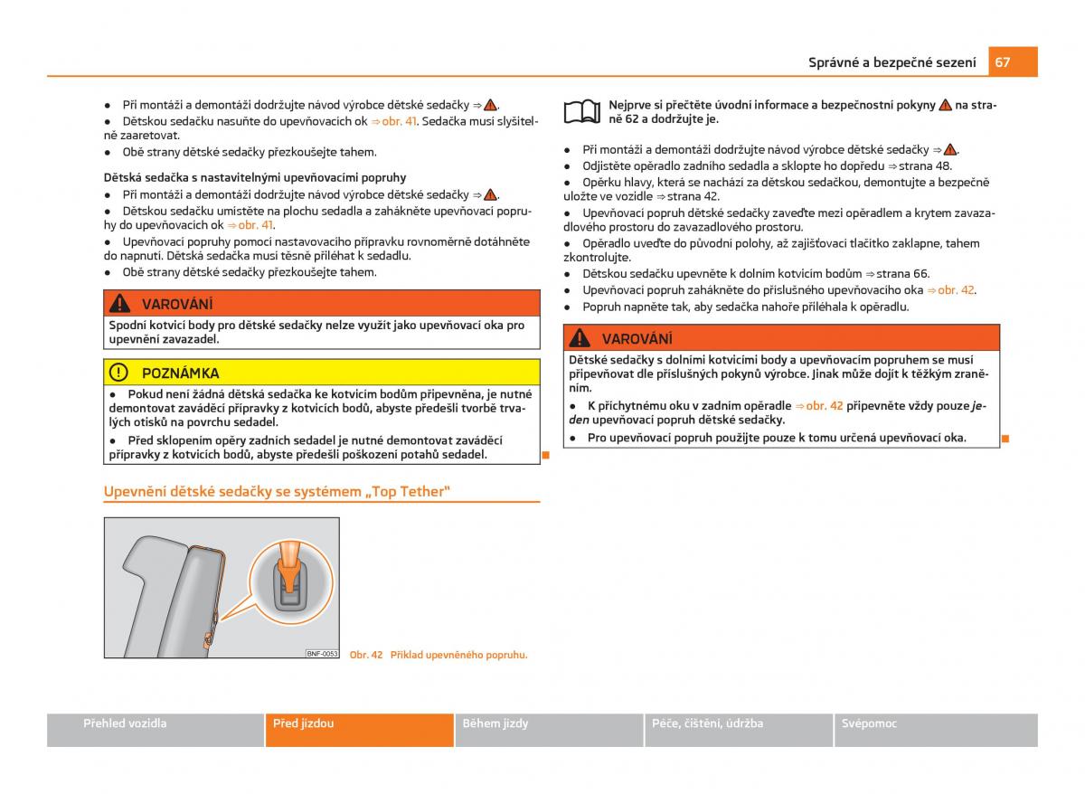 Skoda Citigo navod k obsludze / page 68