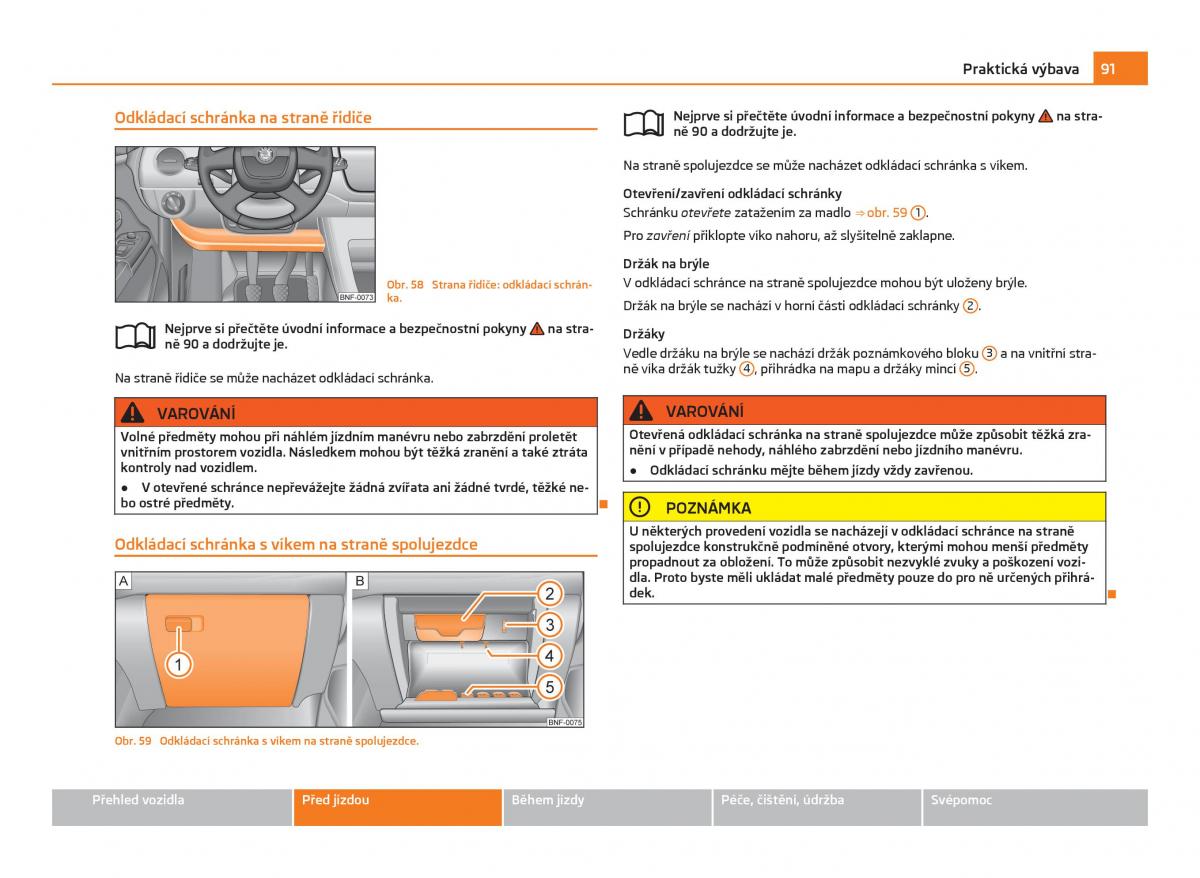 Skoda Citigo navod k obsludze / page 92