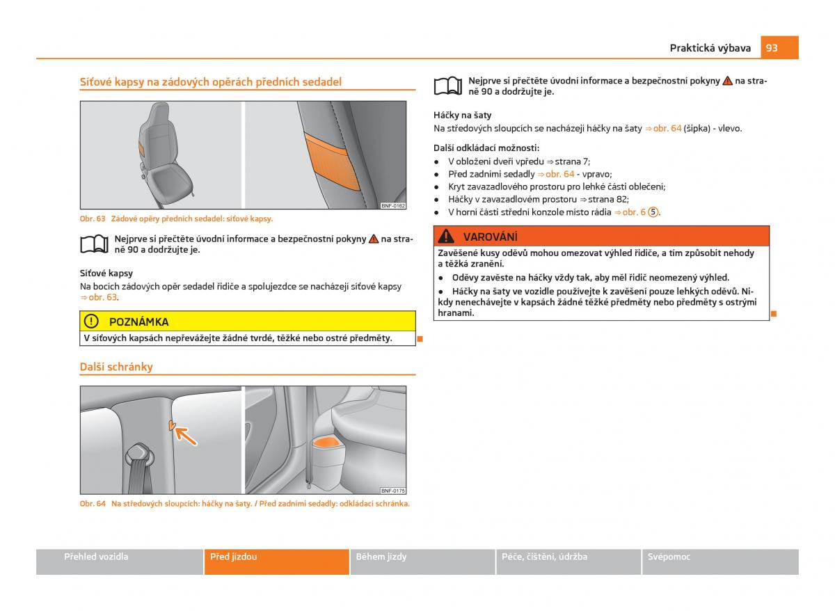 Skoda Citigo navod k obsludze / page 94