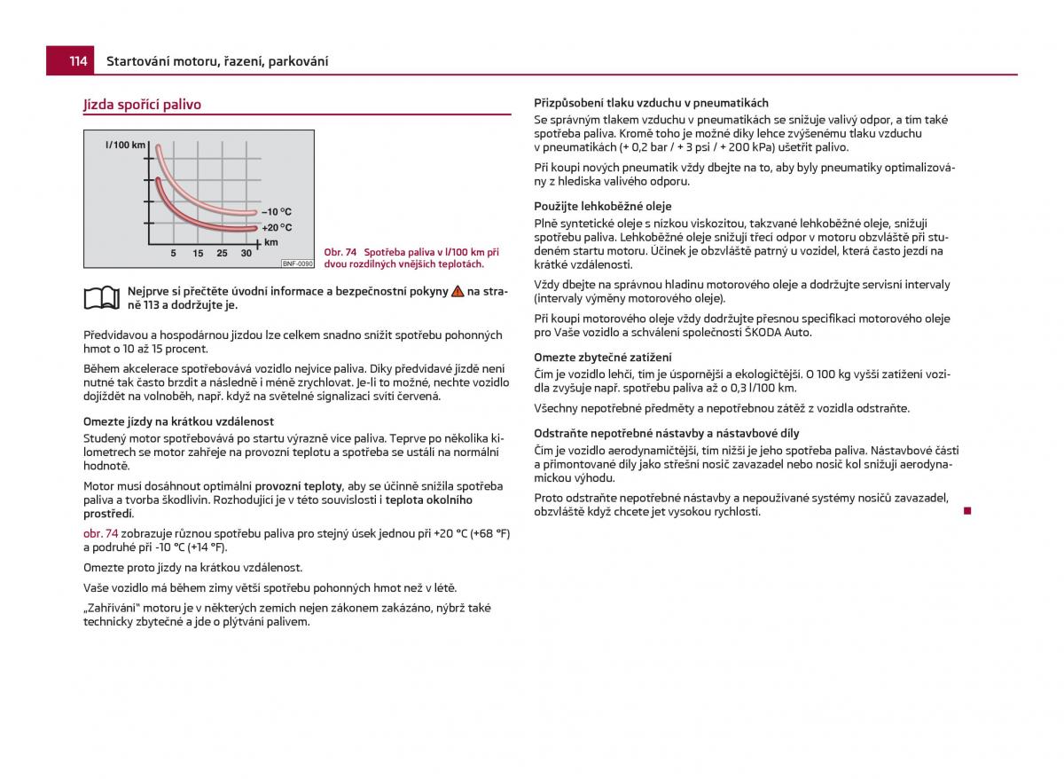 Skoda Citigo navod k obsludze / page 115