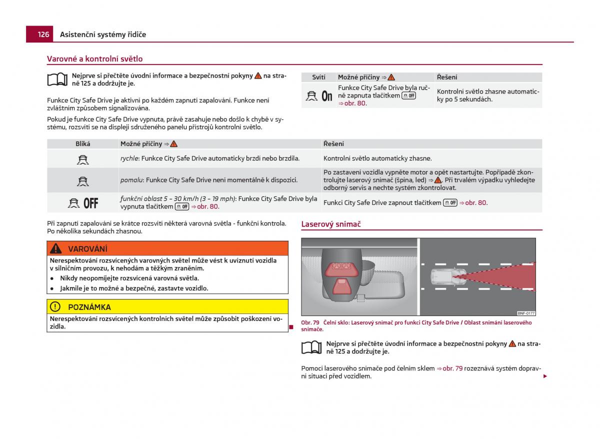 Skoda Citigo navod k obsludze / page 127