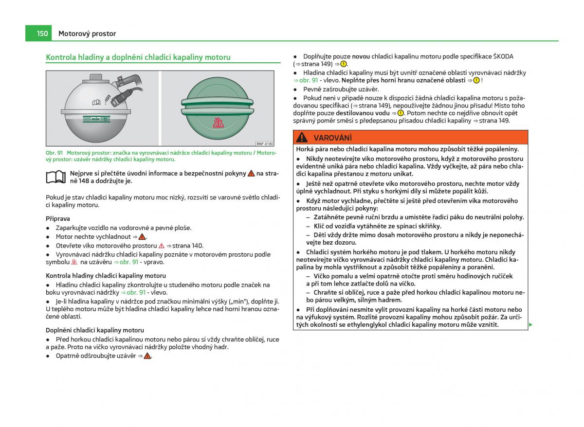 Skoda Citigo navod k obsludze / page 151