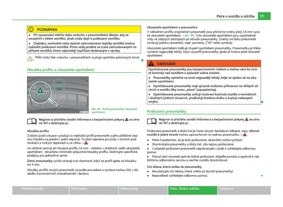 Skoda Citigo navod k obsludze / page 172