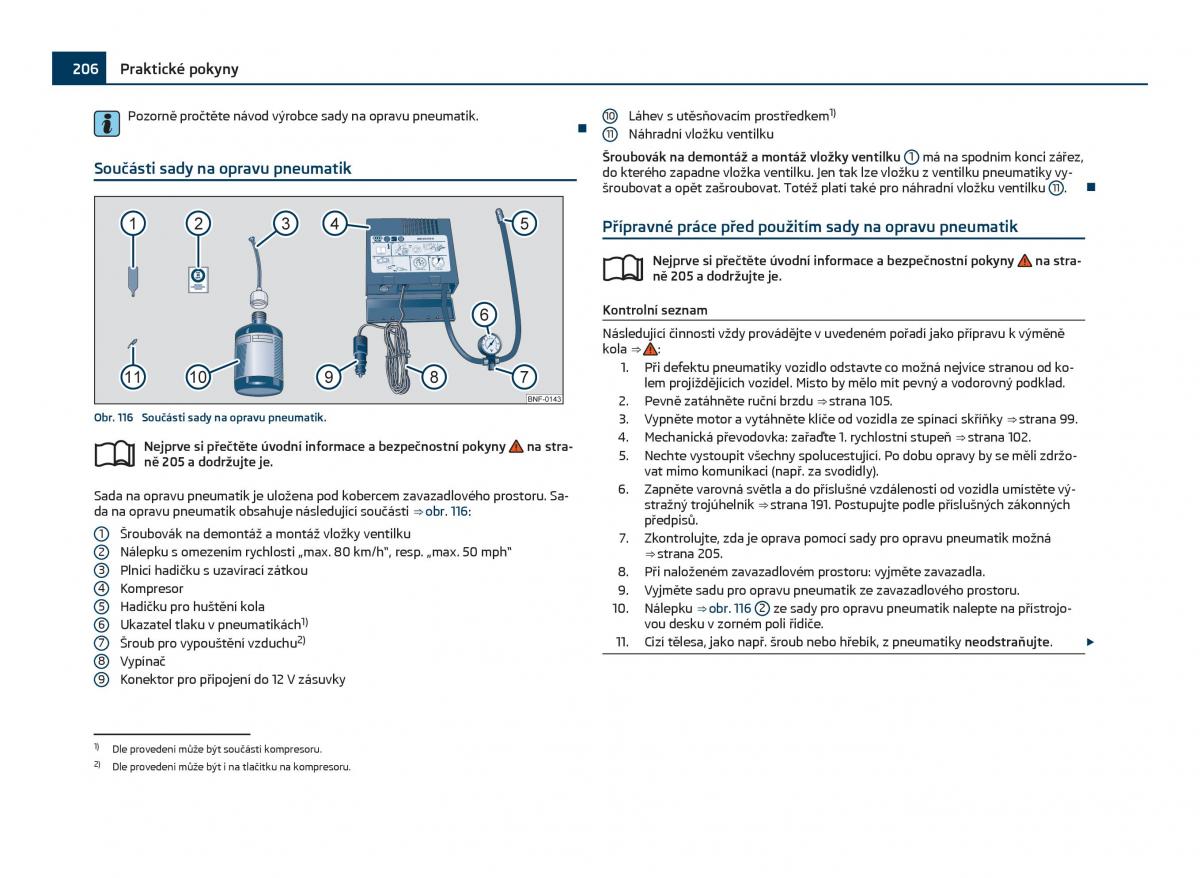 Skoda Citigo navod k obsludze / page 207