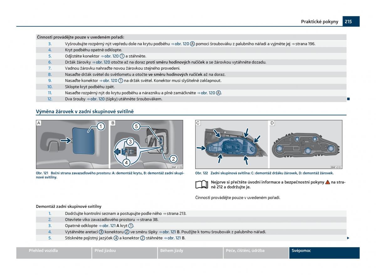 Skoda Citigo navod k obsludze / page 216