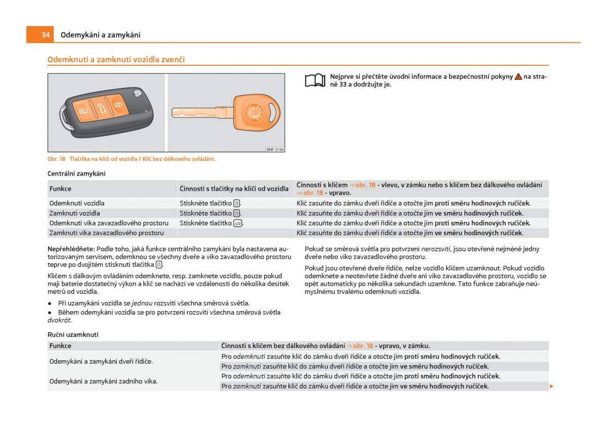 Skoda Citigo navod k obsludze / page 35