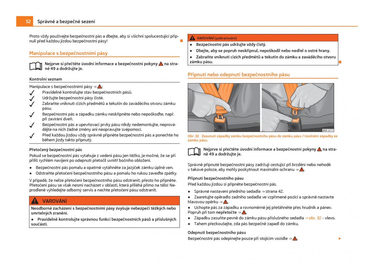 Skoda Citigo navod k obsludze / page 53