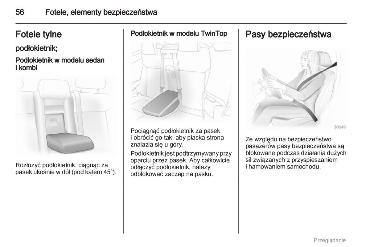 manual  Opel Astra H III 3 instrukcja / page 56