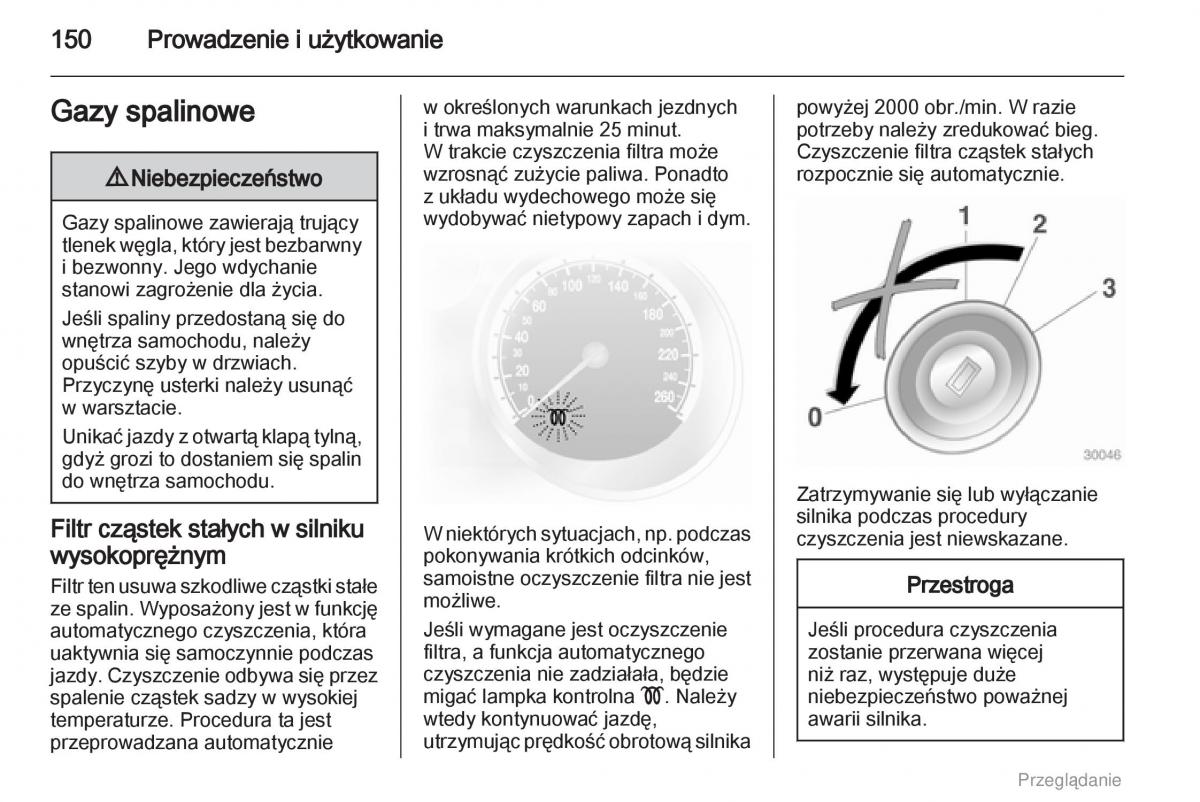 manual  Opel Astra H III 3 instrukcja / page 150