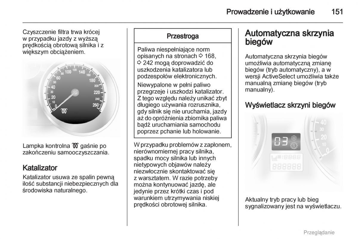 manual  Opel Astra H III 3 instrukcja / page 151