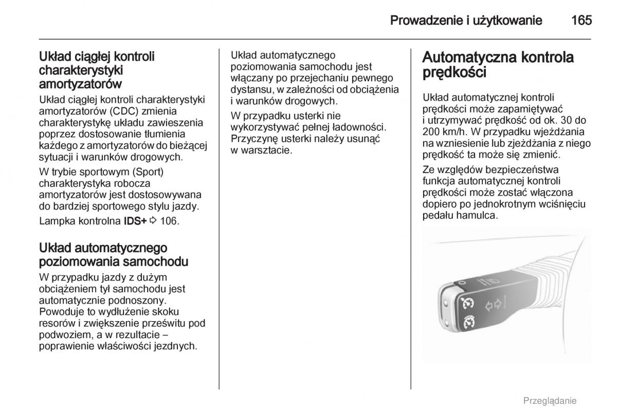 manual  Opel Astra H III 3 instrukcja / page 165