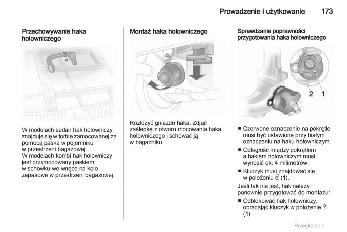 manual  Opel Astra H III 3 instrukcja / page 173