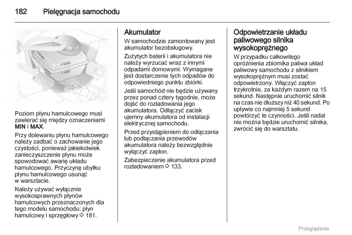 manual  Opel Astra H III 3 instrukcja / page 182