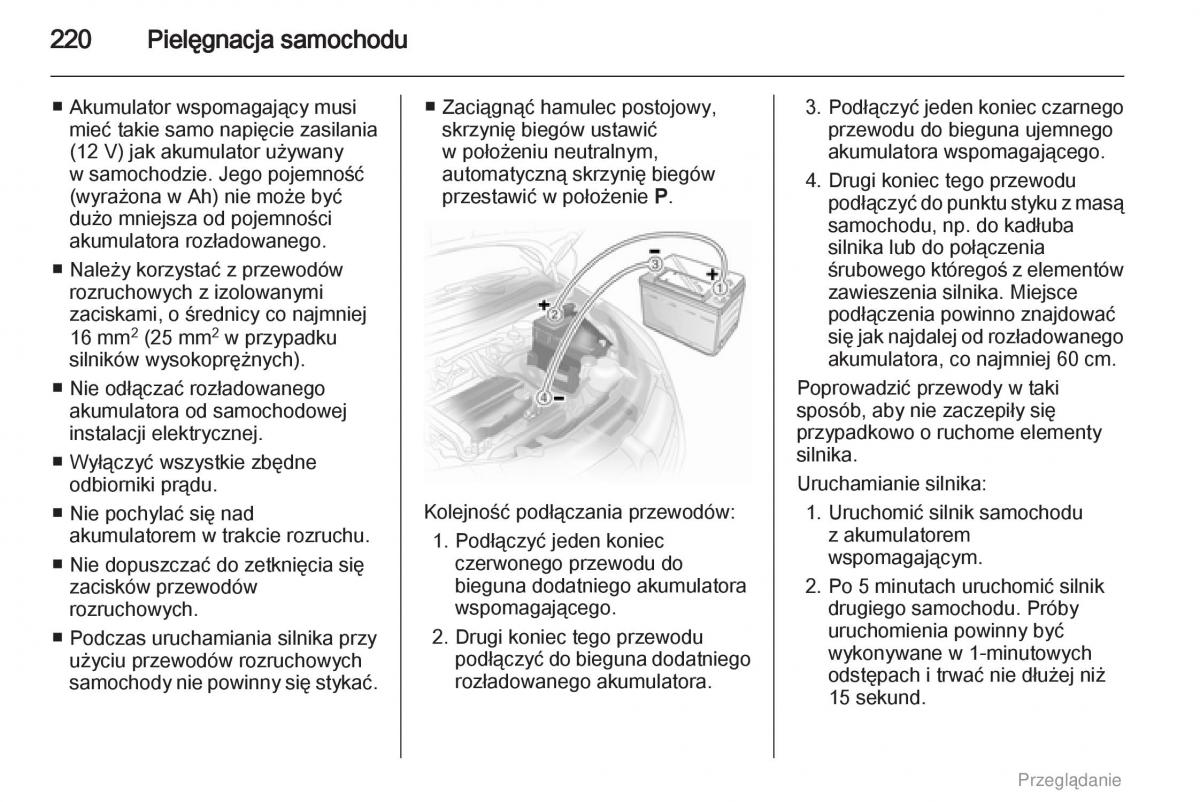 manual  Opel Astra H III 3 instrukcja / page 220