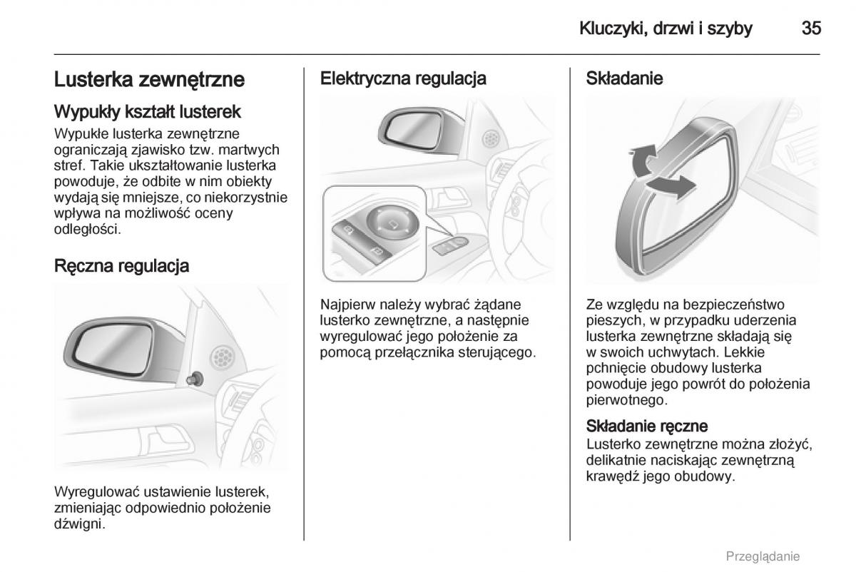 manual  Opel Astra H III 3 instrukcja / page 35