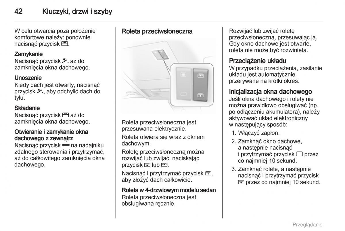 manual  Opel Astra H III 3 instrukcja / page 42