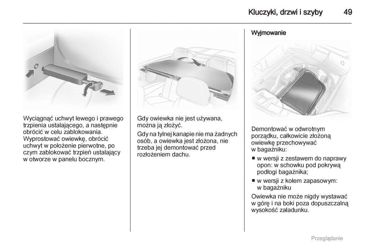 manual  Opel Astra H III 3 instrukcja / page 49