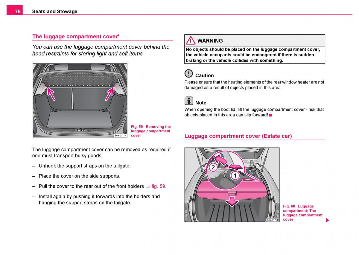 Skoda Fabia I 1 owners manual / page 77