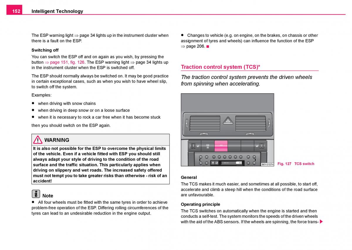 Skoda Fabia I 1 owners manual / page 153