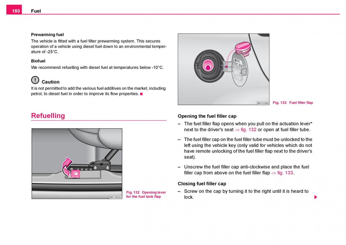 Skoda Fabia I 1 owners manual / page 181