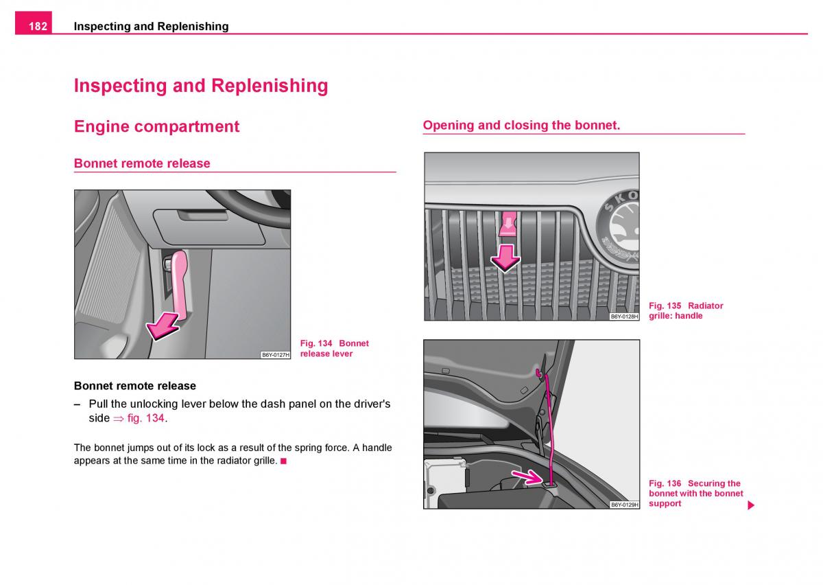 Skoda Fabia I 1 owners manual / page 183