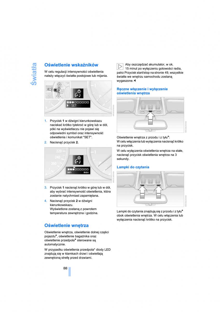 BMW 3 E90 owners manual / page 90