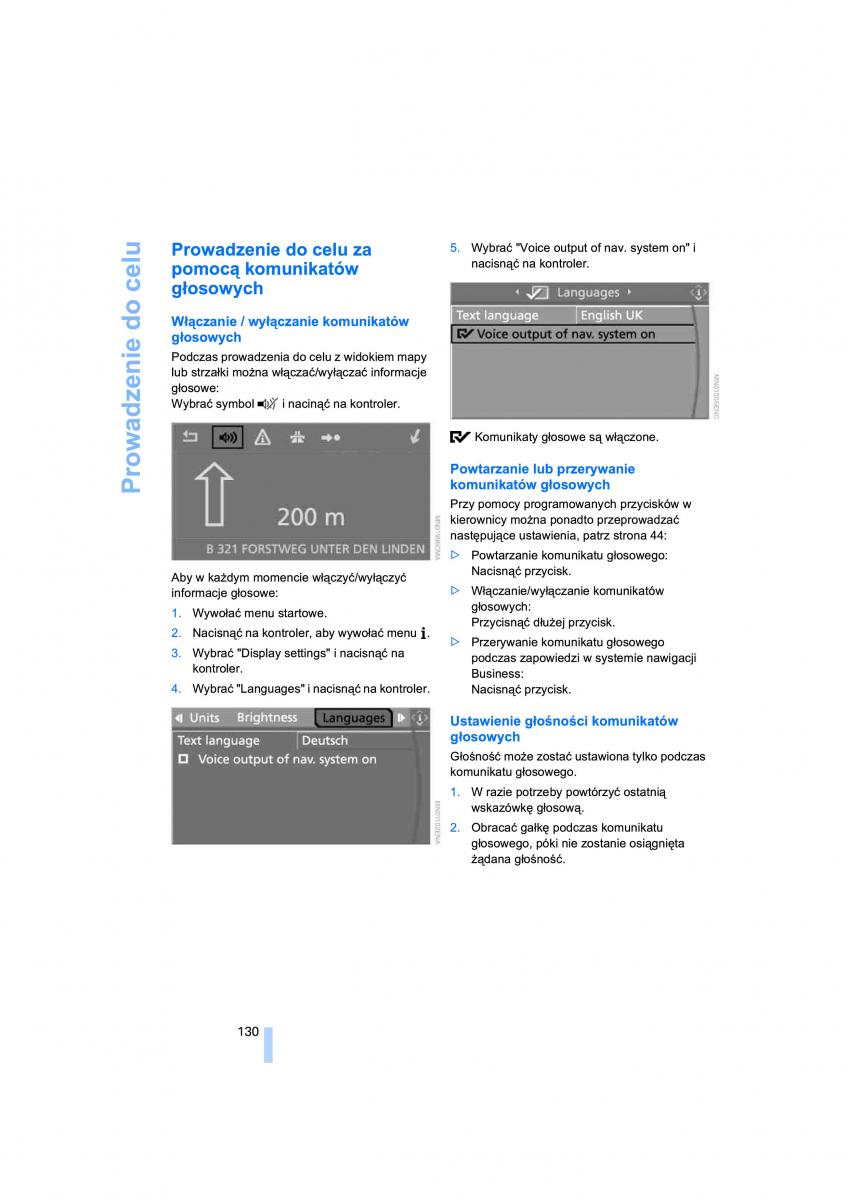 BMW 3 E90 owners manual / page 132