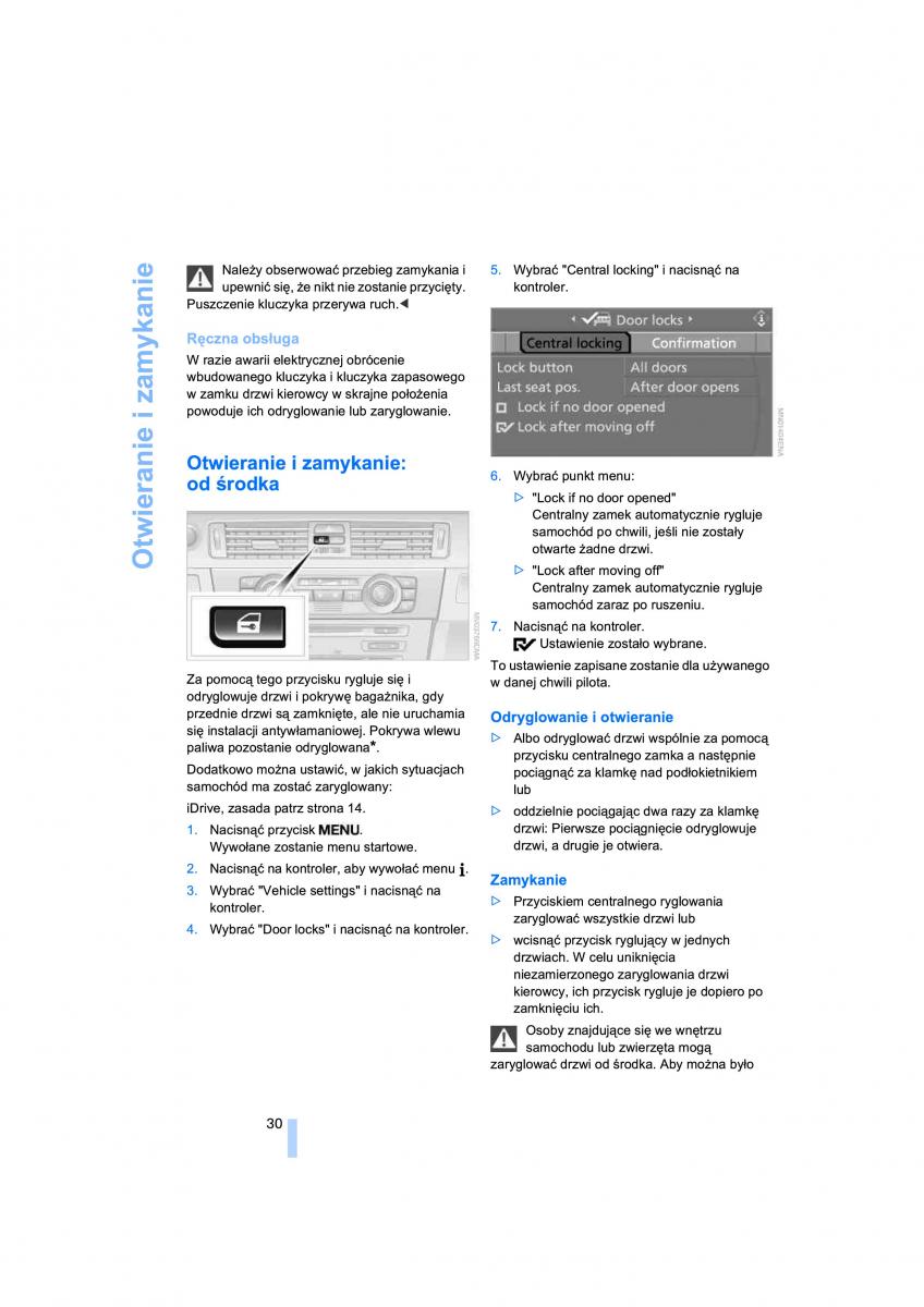 BMW 3 E90 owners manual / page 32