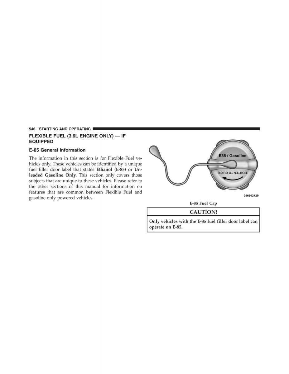 Jeep Grand Cherokee WK2 owners manual / page 548