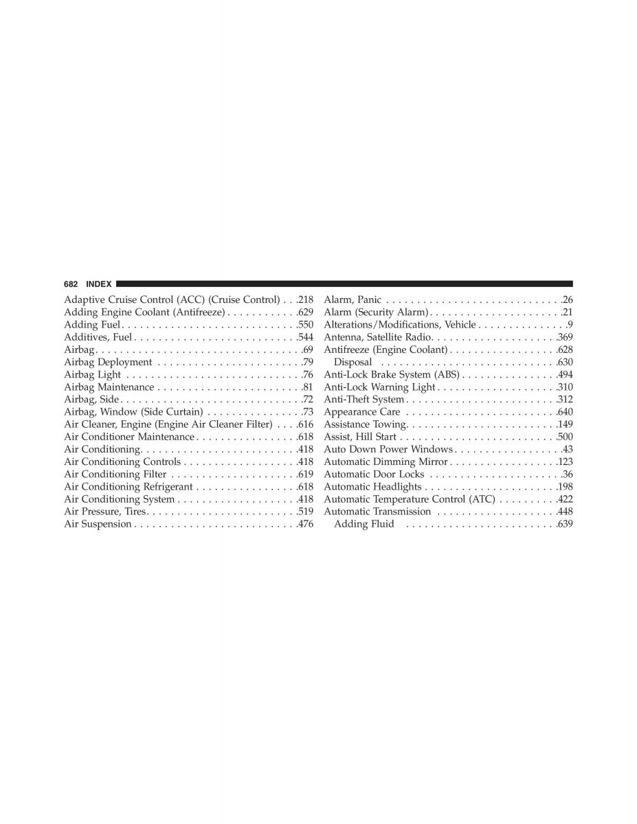 Jeep Grand Cherokee WK2 owners manual / page 684