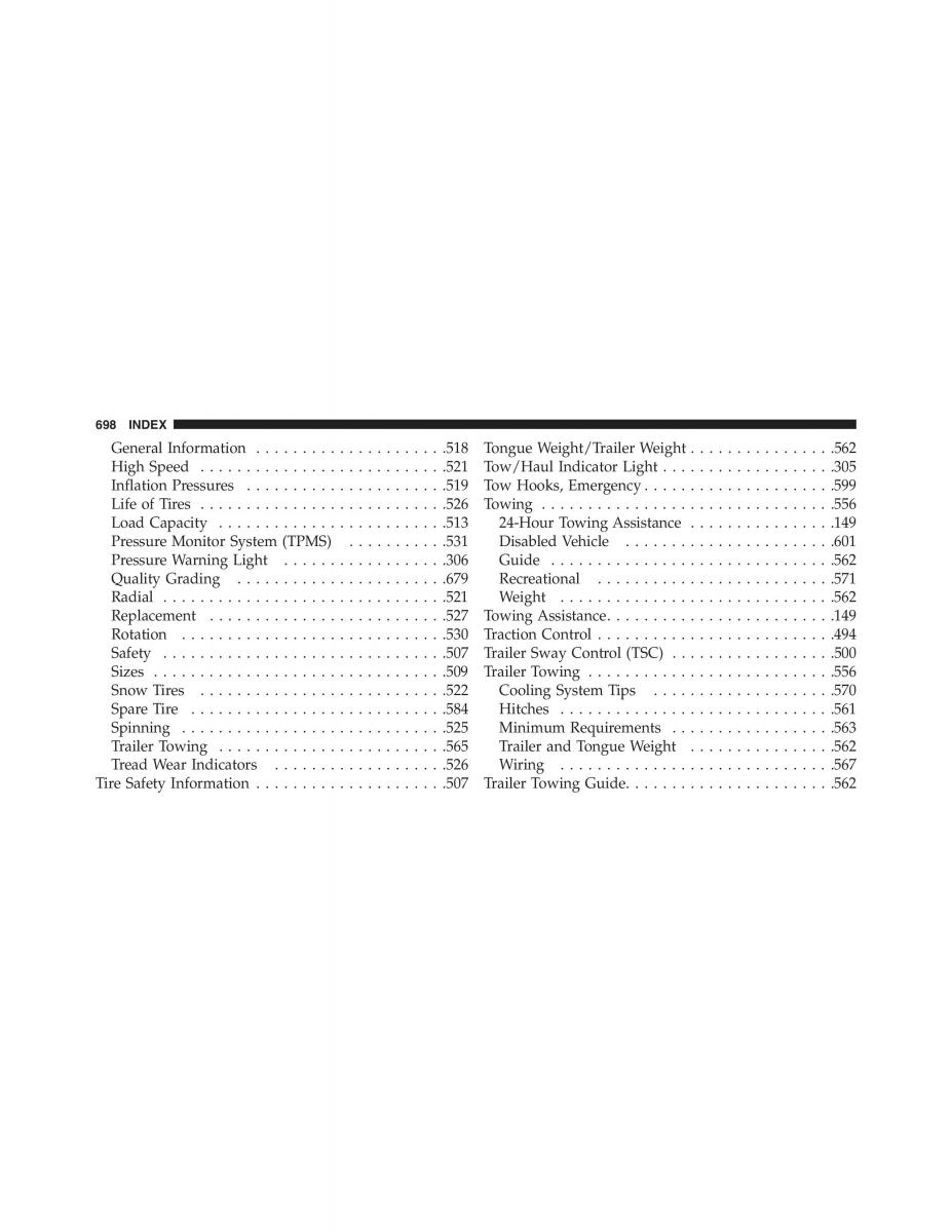 Jeep Grand Cherokee WK2 owners manual / page 700