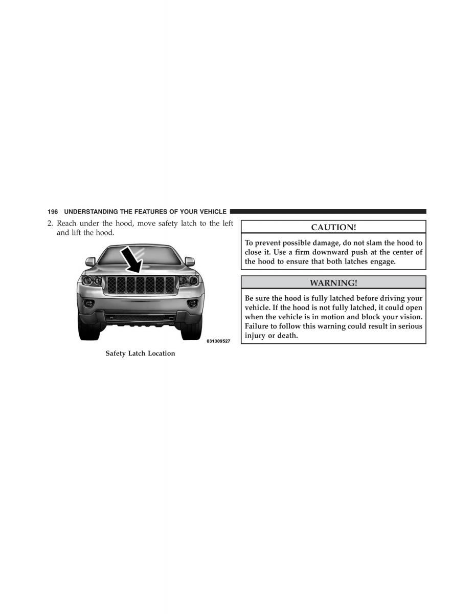 Jeep Grand Cherokee WK2 owners manual / page 198