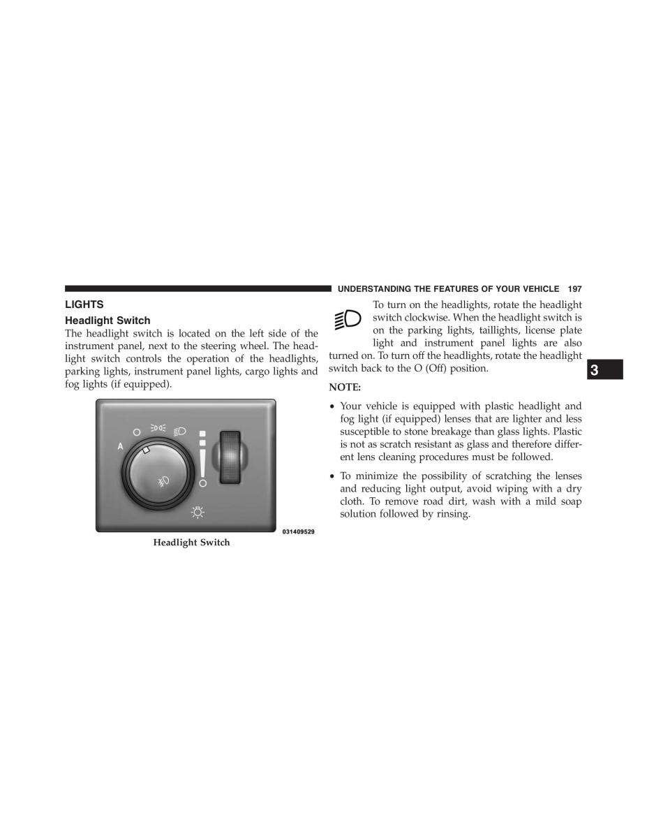 Jeep Grand Cherokee WK2 owners manual / page 199