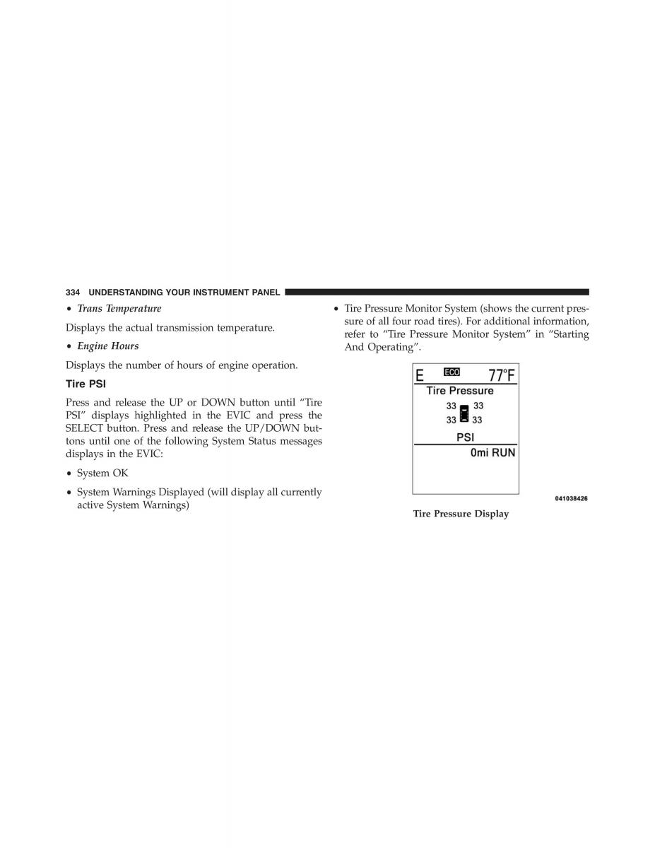 Jeep Grand Cherokee WK2 owners manual / page 336