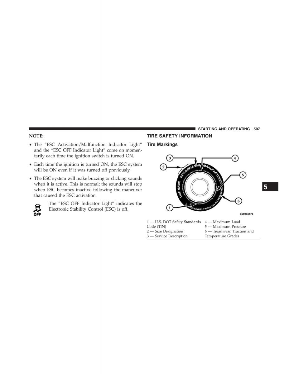 Jeep Grand Cherokee WK2 owners manual / page 509