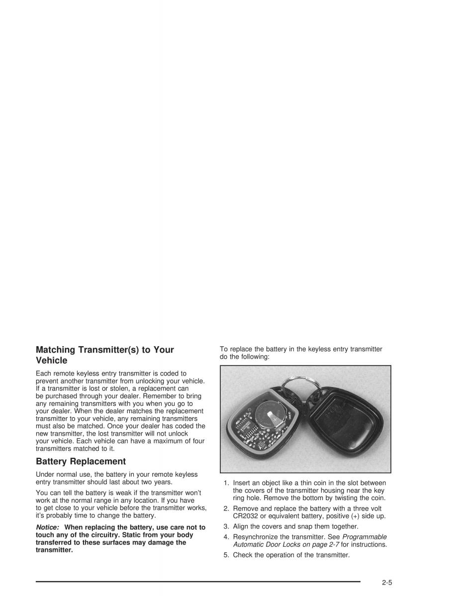 Chevrolet S 10 owners manual / page 67