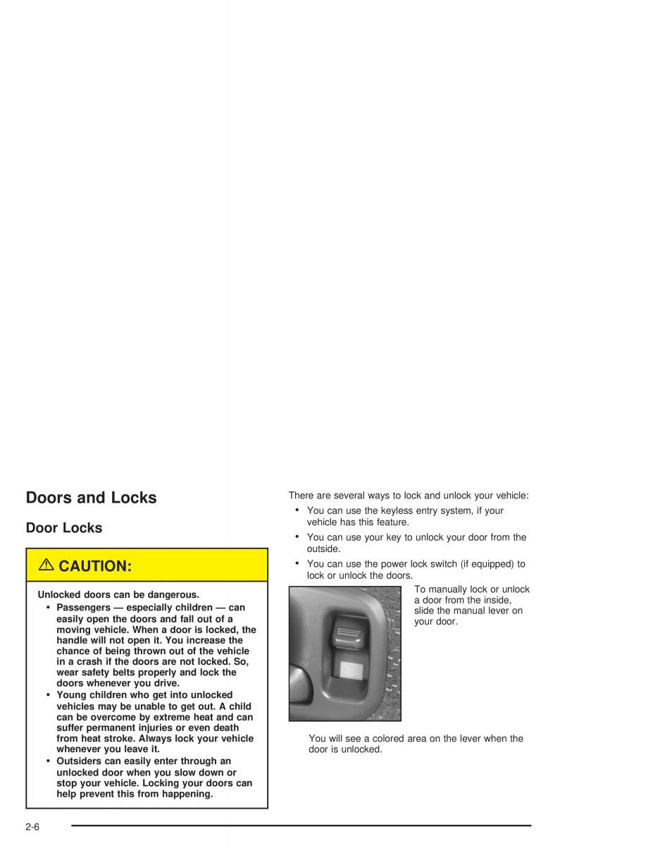 Chevrolet S 10 owners manual / page 68