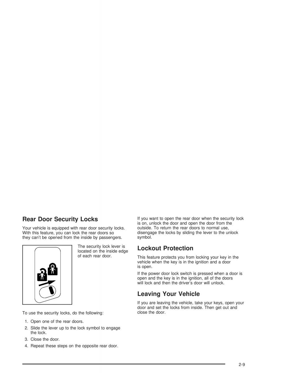 Chevrolet S 10 owners manual / page 71