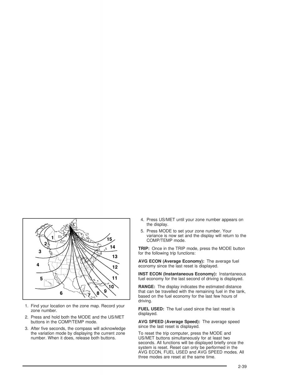 Chevrolet S 10 owners manual / page 101