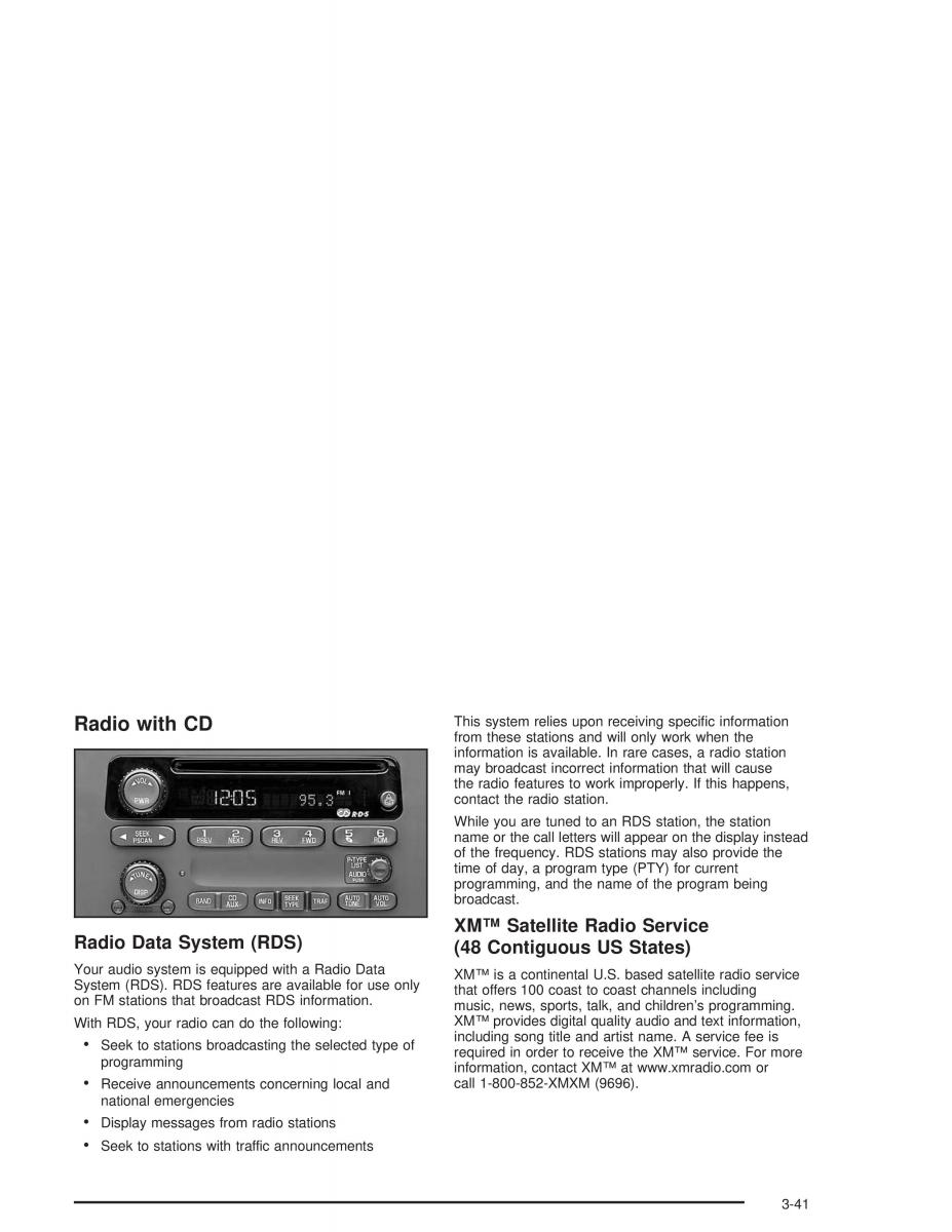 Chevrolet S 10 owners manual / page 147