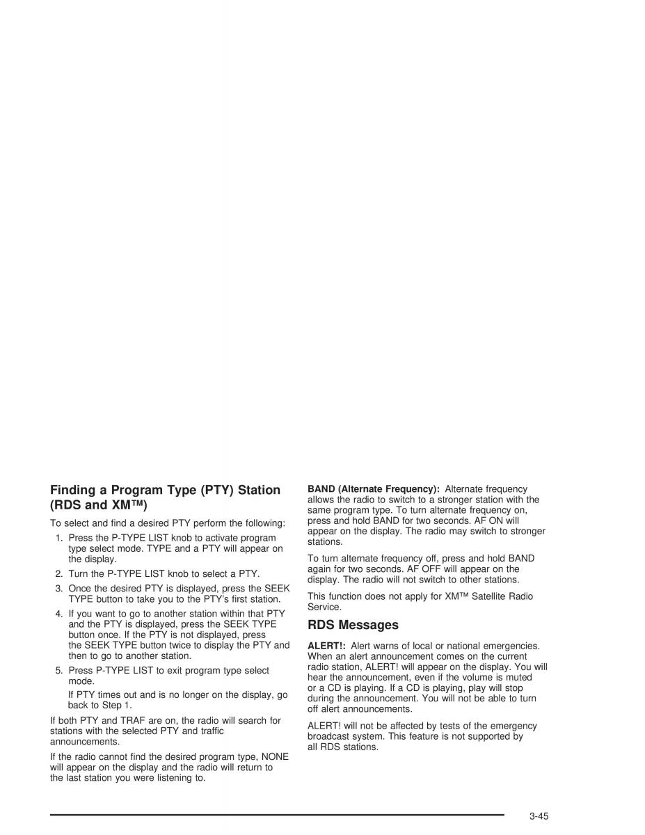 Chevrolet S 10 owners manual / page 151