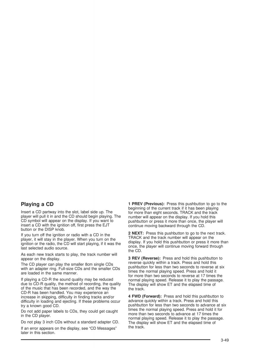 Chevrolet S 10 owners manual / page 155