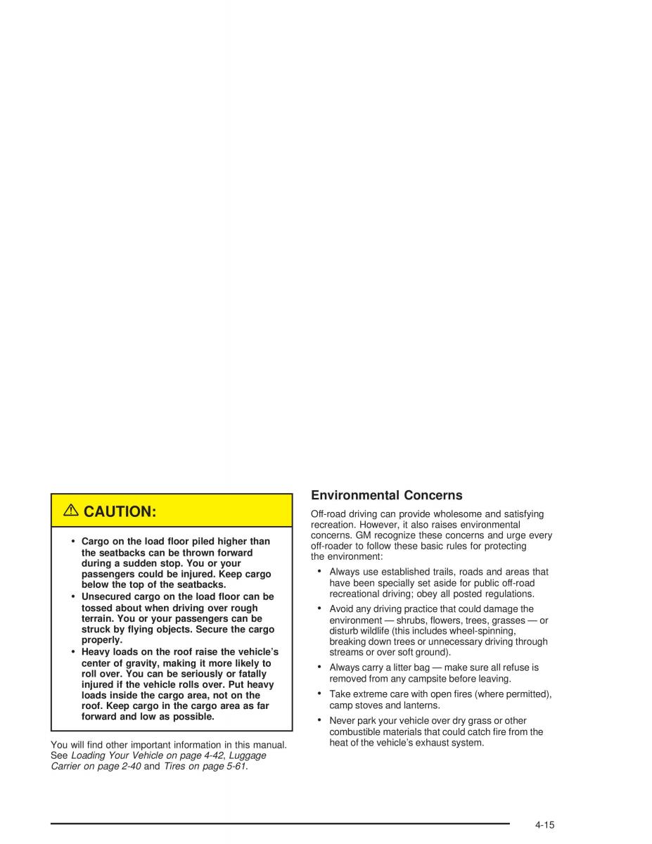 Chevrolet S 10 owners manual / page 199