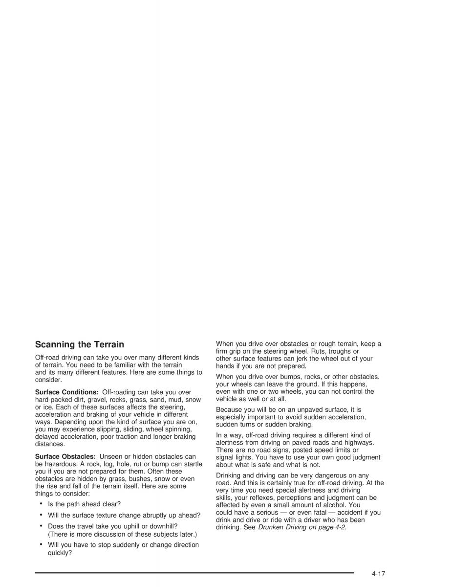 Chevrolet S 10 owners manual / page 201