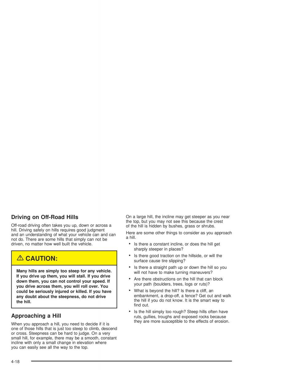 Chevrolet S 10 owners manual / page 202