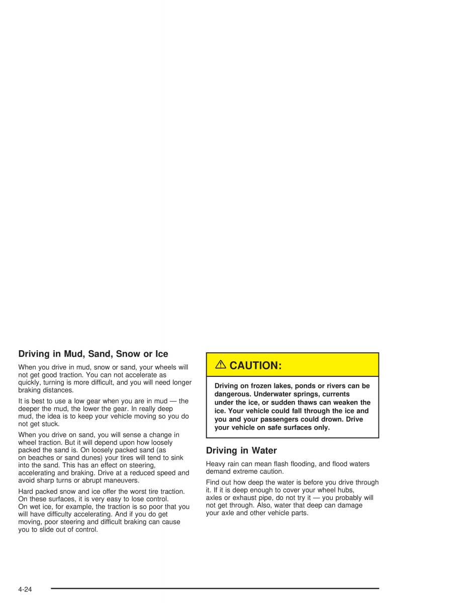 Chevrolet S 10 owners manual / page 208