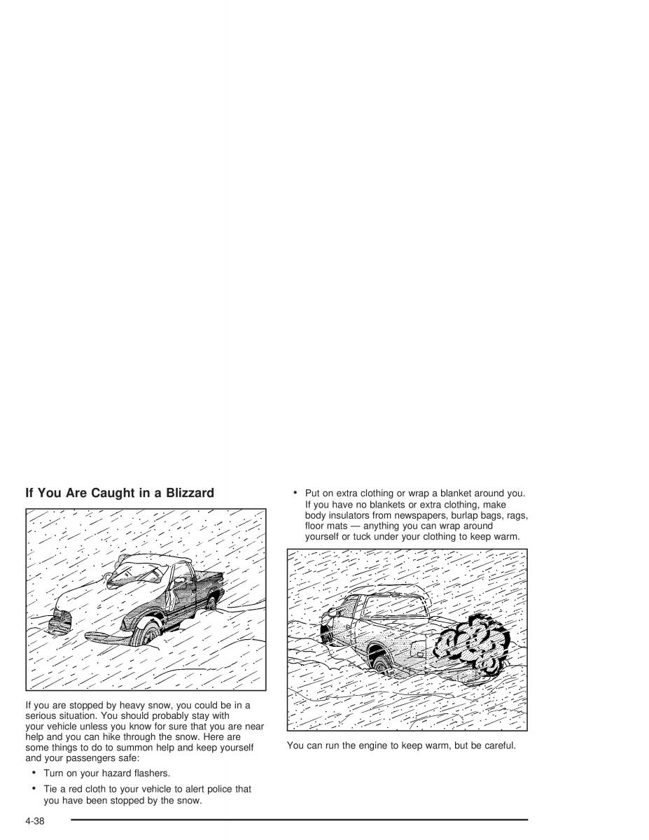 Chevrolet S 10 owners manual / page 222