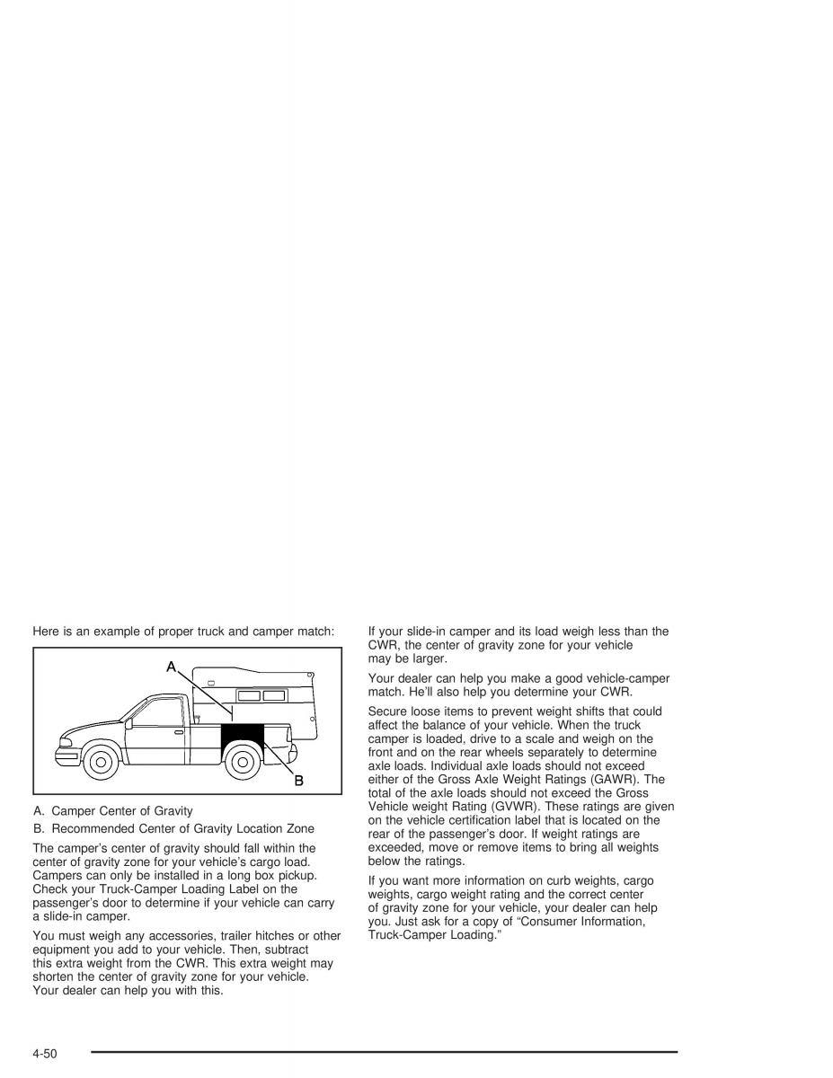 Chevrolet S 10 owners manual / page 234