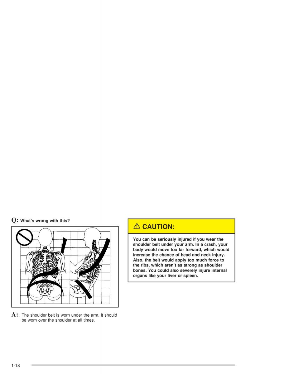 Chevrolet S 10 owners manual / page 24